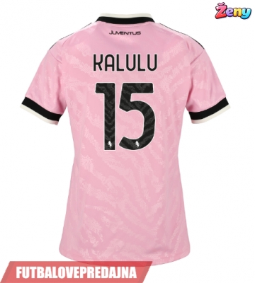 Lacne Ženy Futbalové dres Juventus Pierre Kalulu #15 2026-27 Krátky Rukáv - Preč